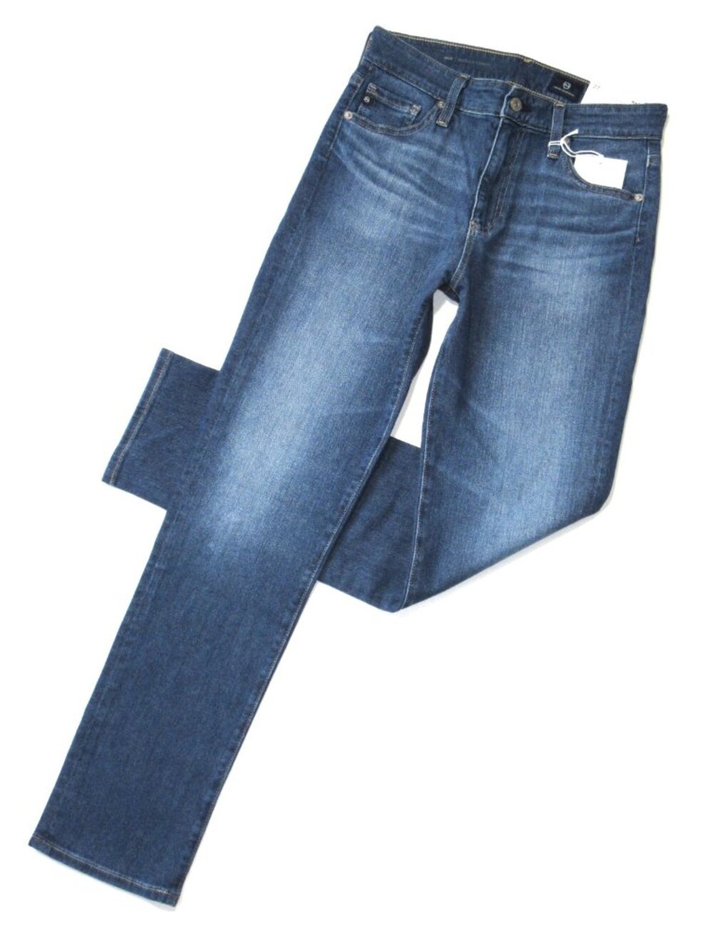 NWT Adriano Goldschmied AG Mari in Elysian Fields Slim Straight Jeans 25